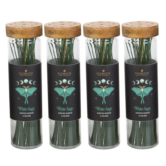 4 Packs of Dark Forest White Sage Incense Sticks