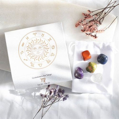 Virgo Crystal Tumblestone Set